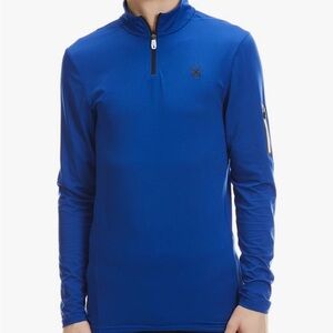 NWT-Spyder Men’s long Sleeve 1/4 zip